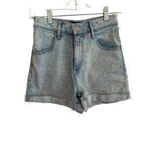 Express Cuffed Super High Rise Mom Shorts/Shortie, Size 2 R